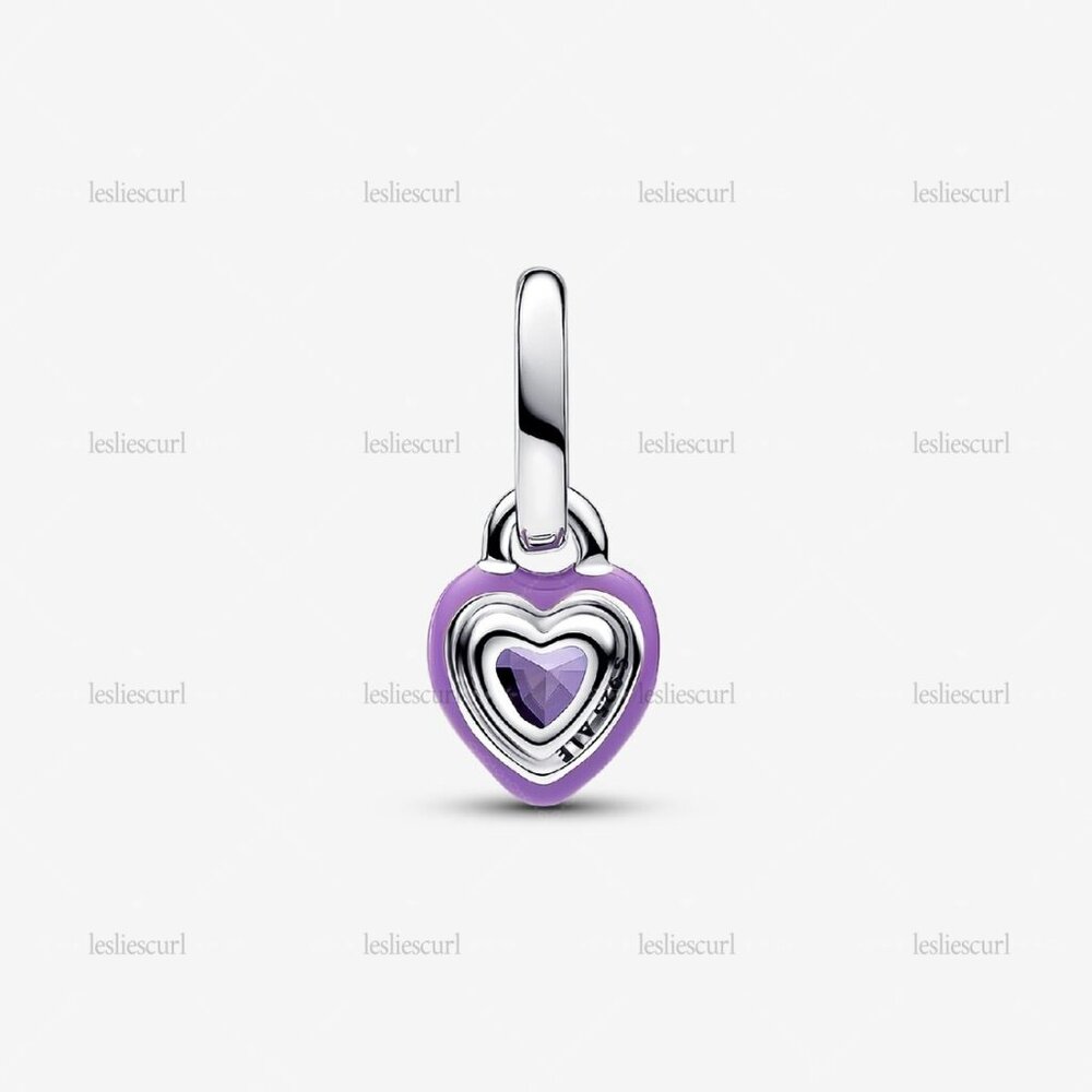 Pandora Pandora ME Purple Chakra Heart Mini Dangle Charm